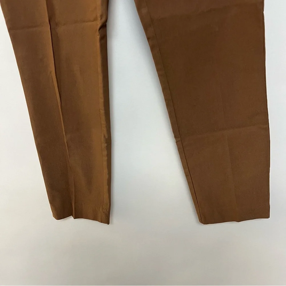 Charter Club Cambridge Skinny Slim Ponte Dress Pants Business Tapered Leg Size 8 - Picture 6 of 10